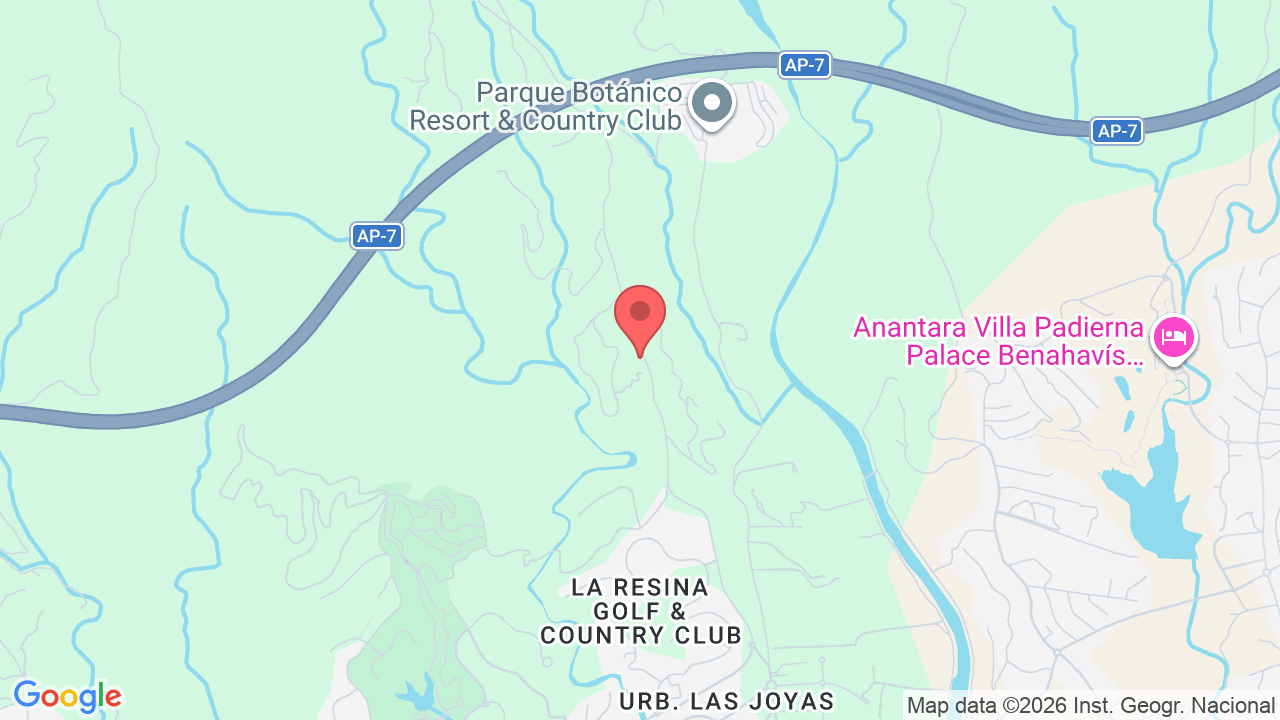 Map showing the location of Altezza Suites