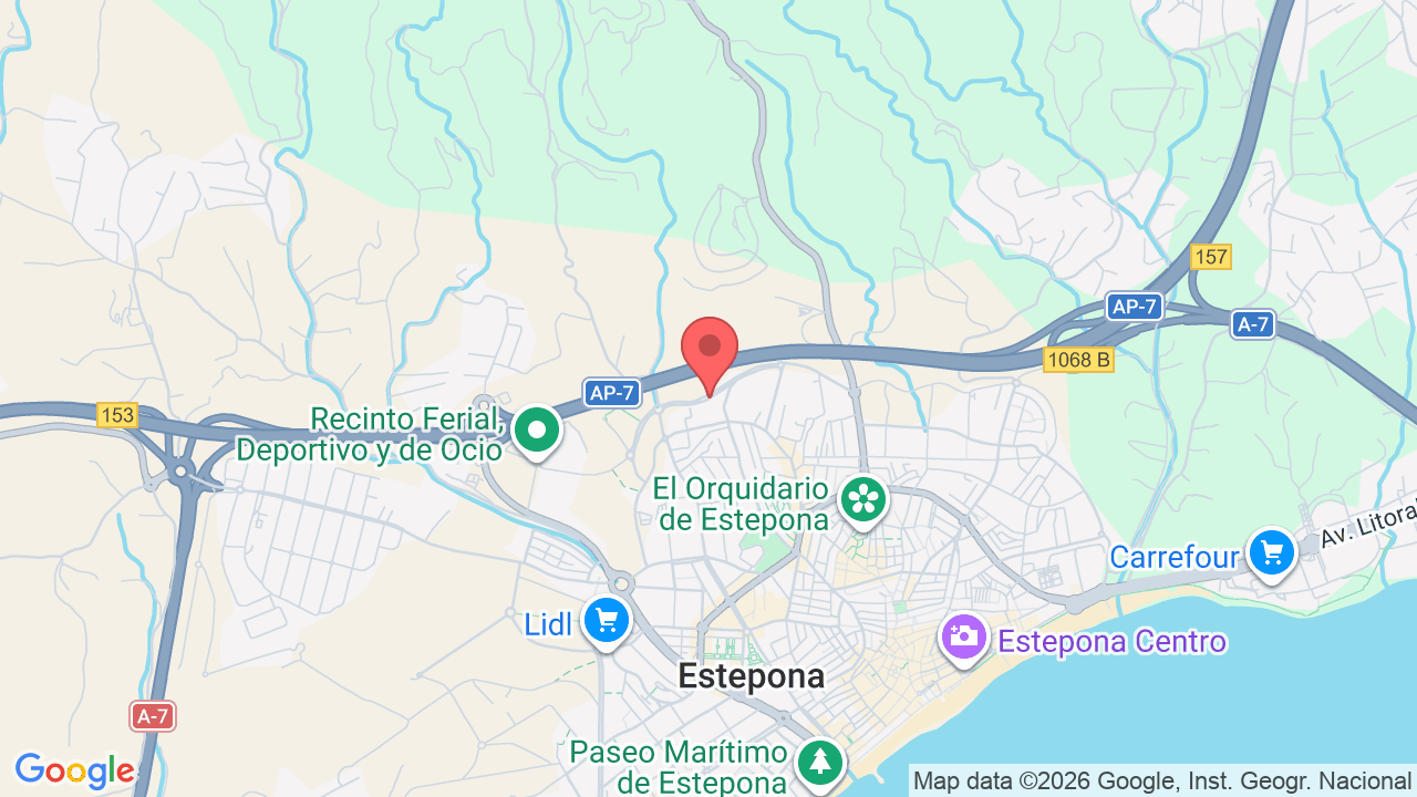 Map showing the location of Anna de Estepona