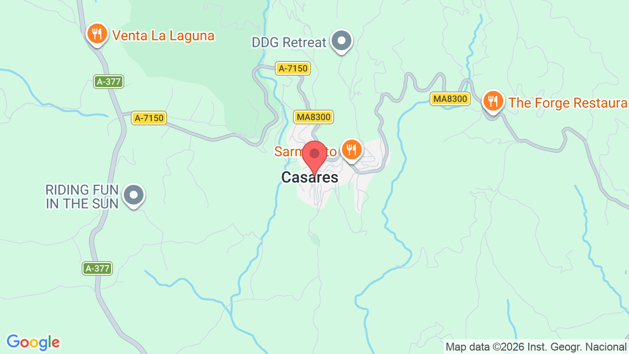 Map showing the location of Camarate Hills