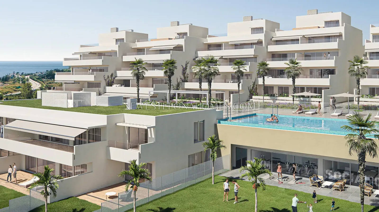 Isea Estepona 3, new-build development in Estepona, Costa del Sol
