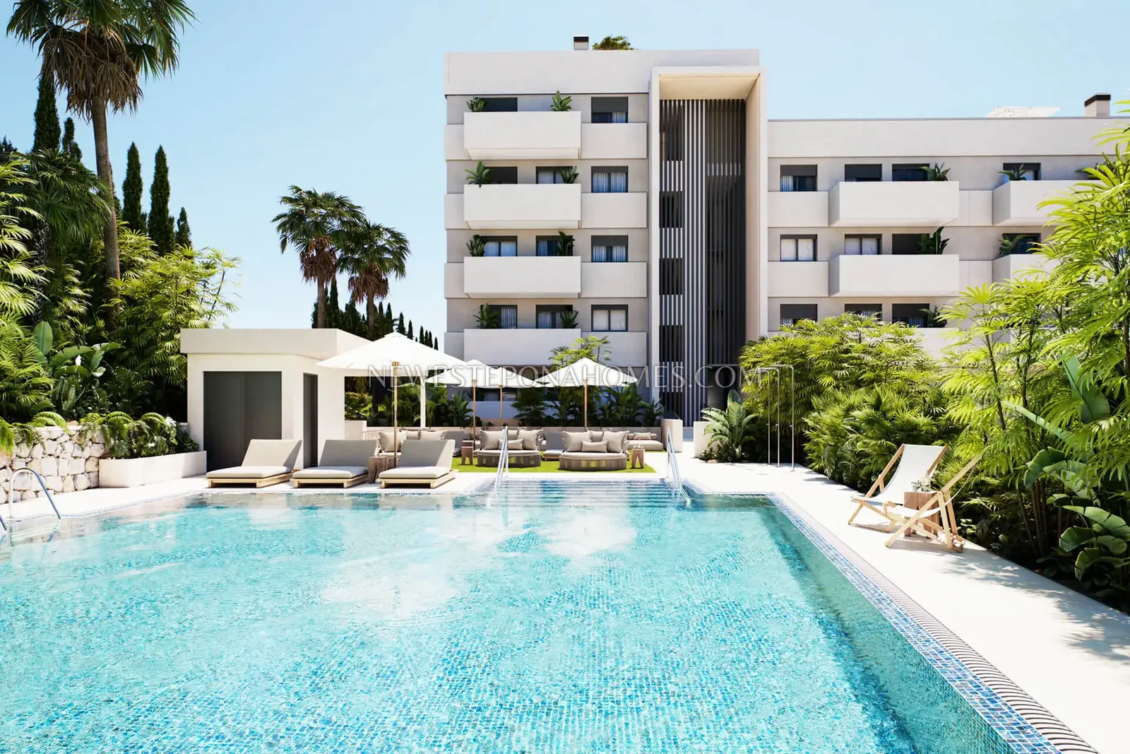 Las Mesas Sea Suites, new-build development in Estepona, Costa del Sol