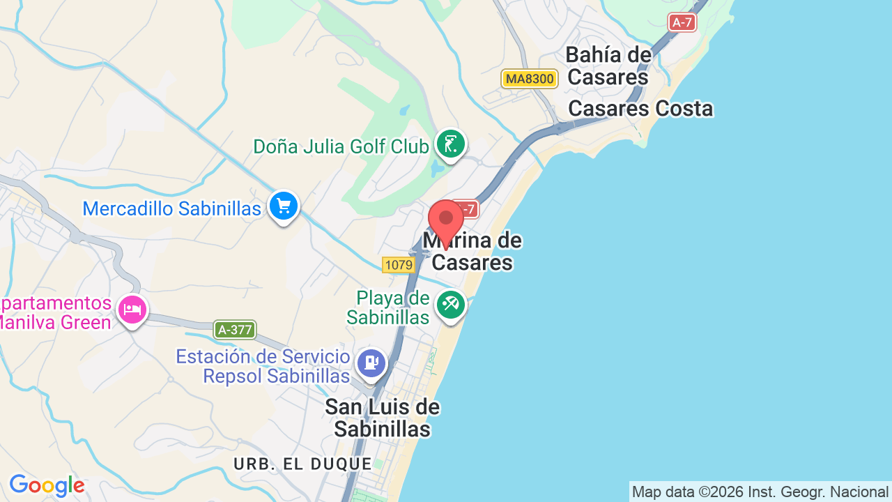 Map showing the location of Privilege Suites