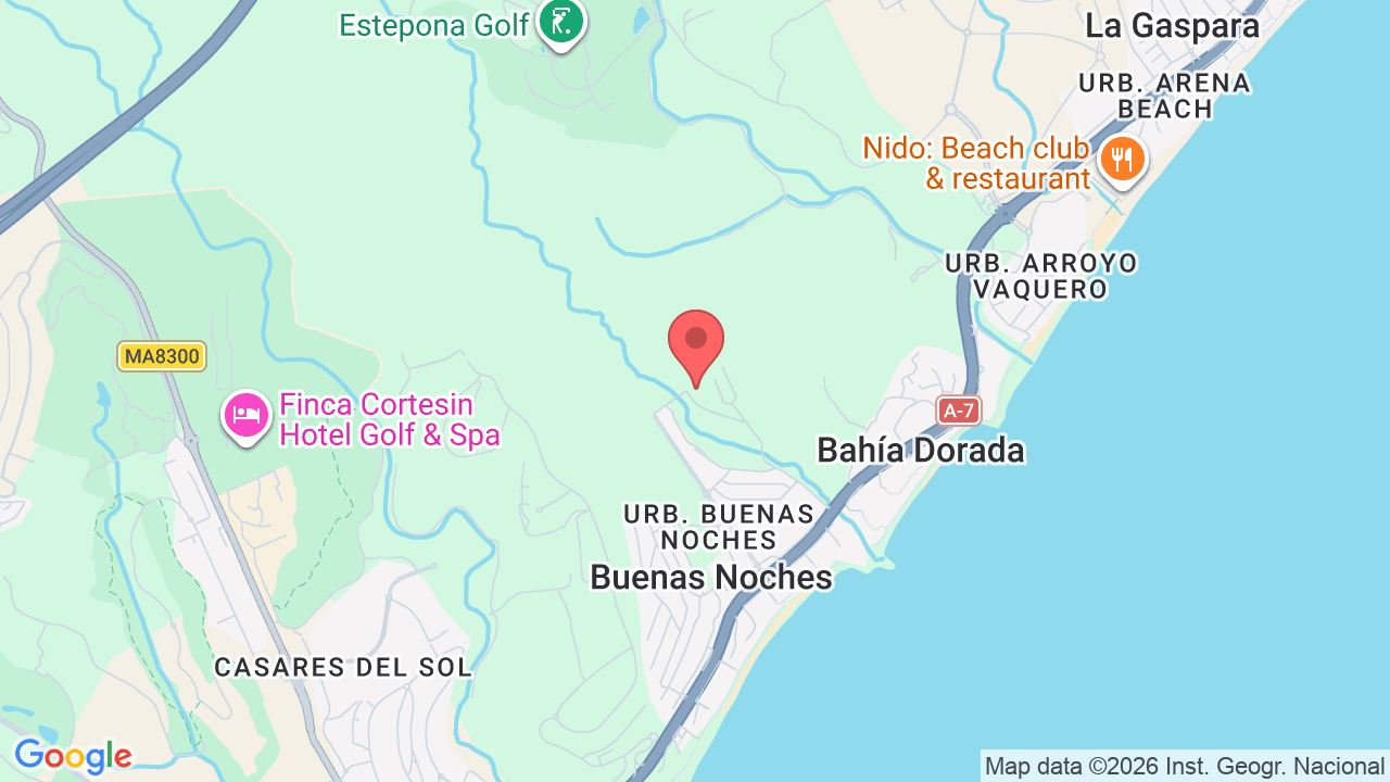 Map showing the location of Unika Residences